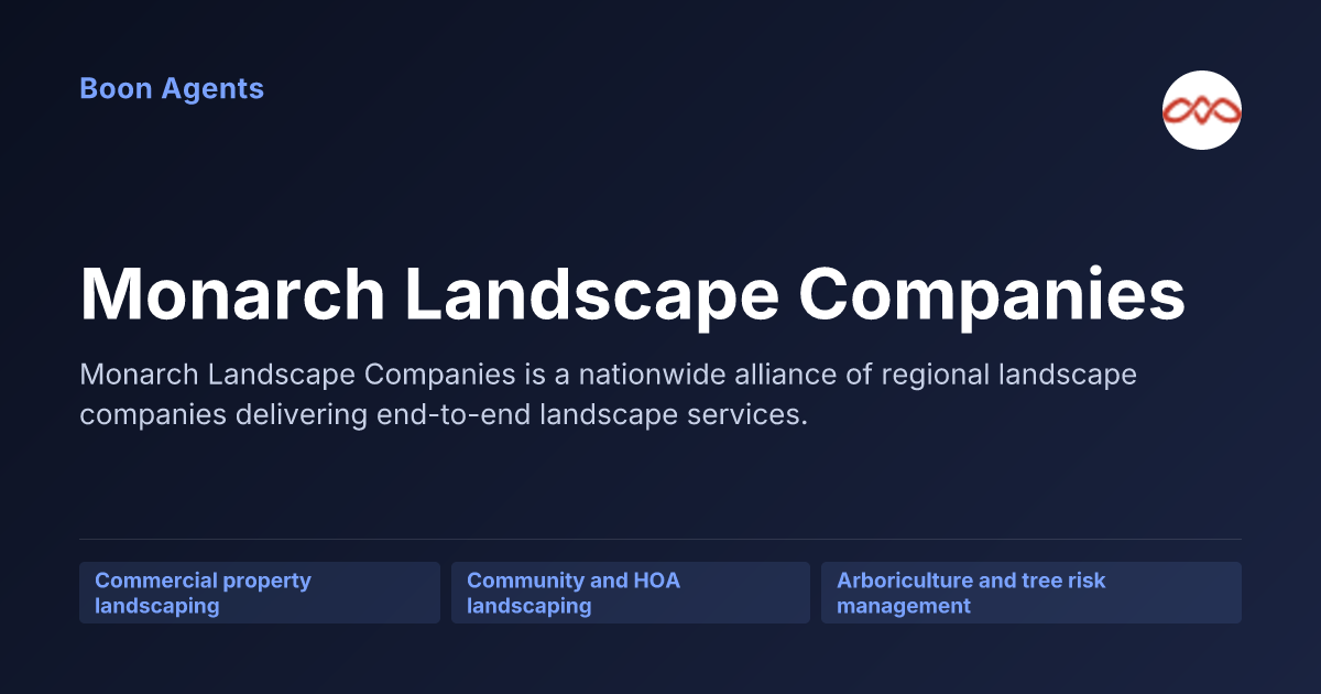Monarch Landscape Companies — company overview