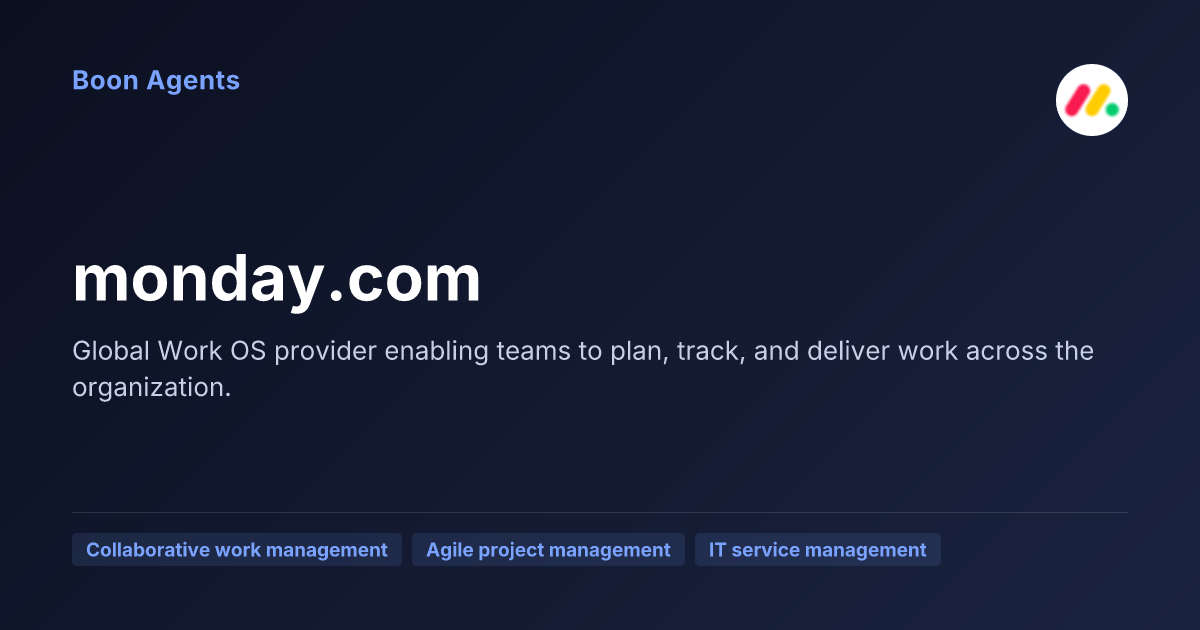 monday.com — company overview