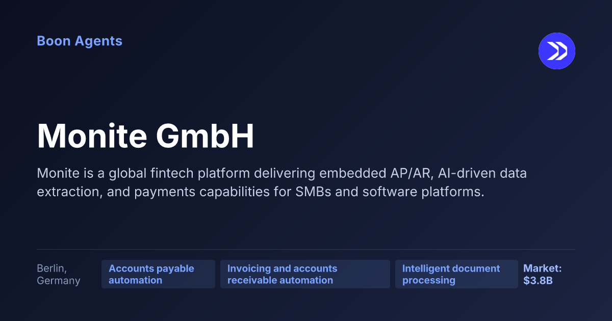 Monite GmbH — company overview