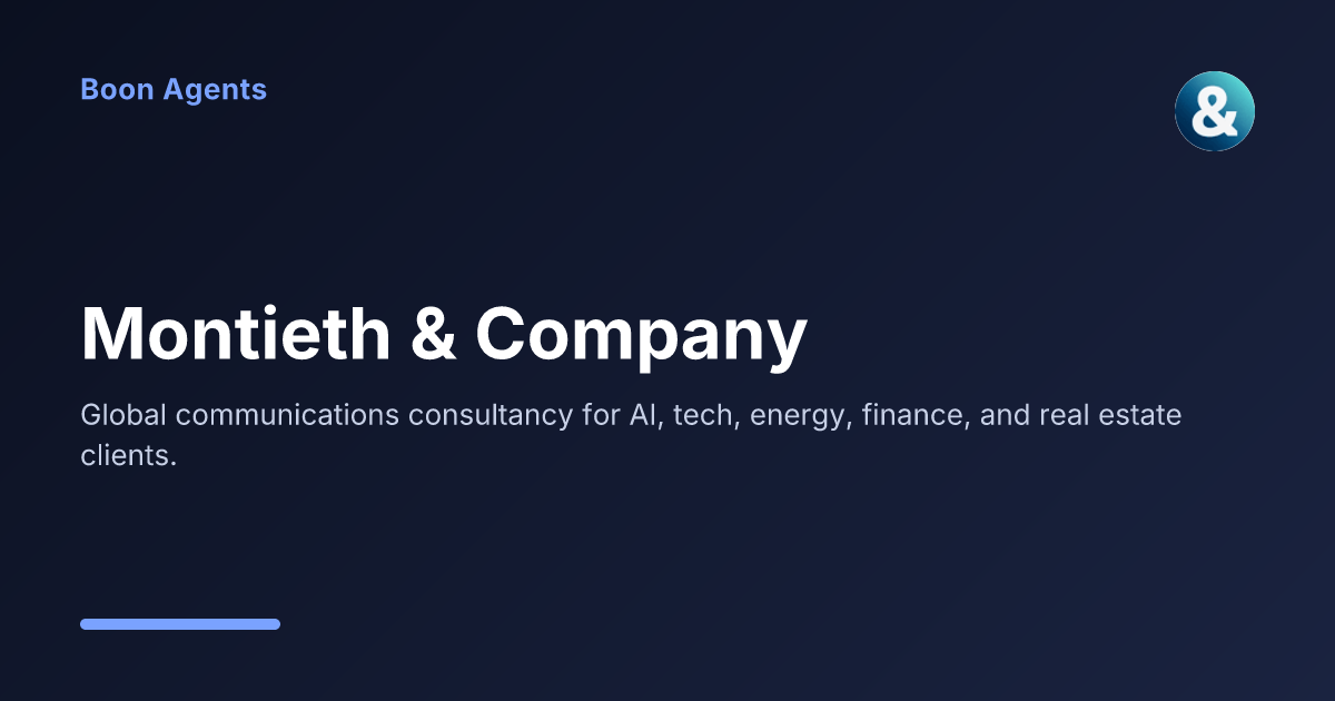 Montieth & Company — company overview