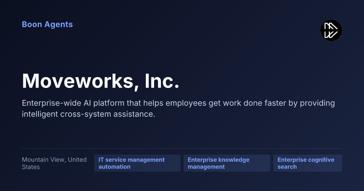 Moveworks, Inc. — company overview