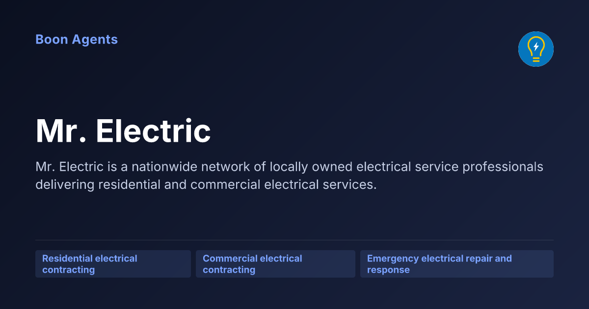 Mr. Electric — company overview