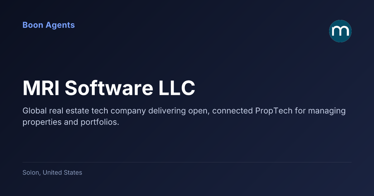 MRI Software LLC — company overview