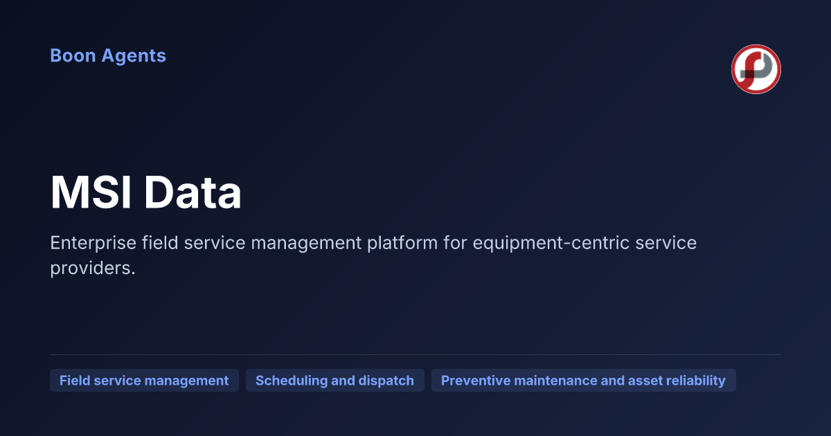 MSI Data — company overview