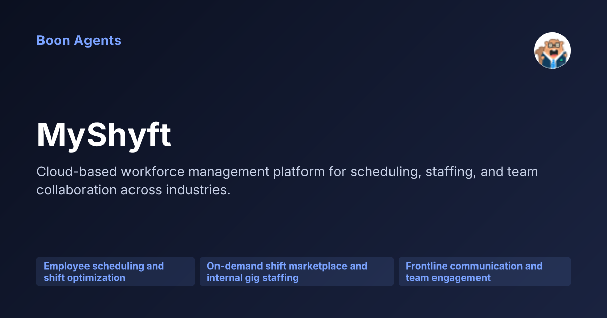 MyShyft — company overview