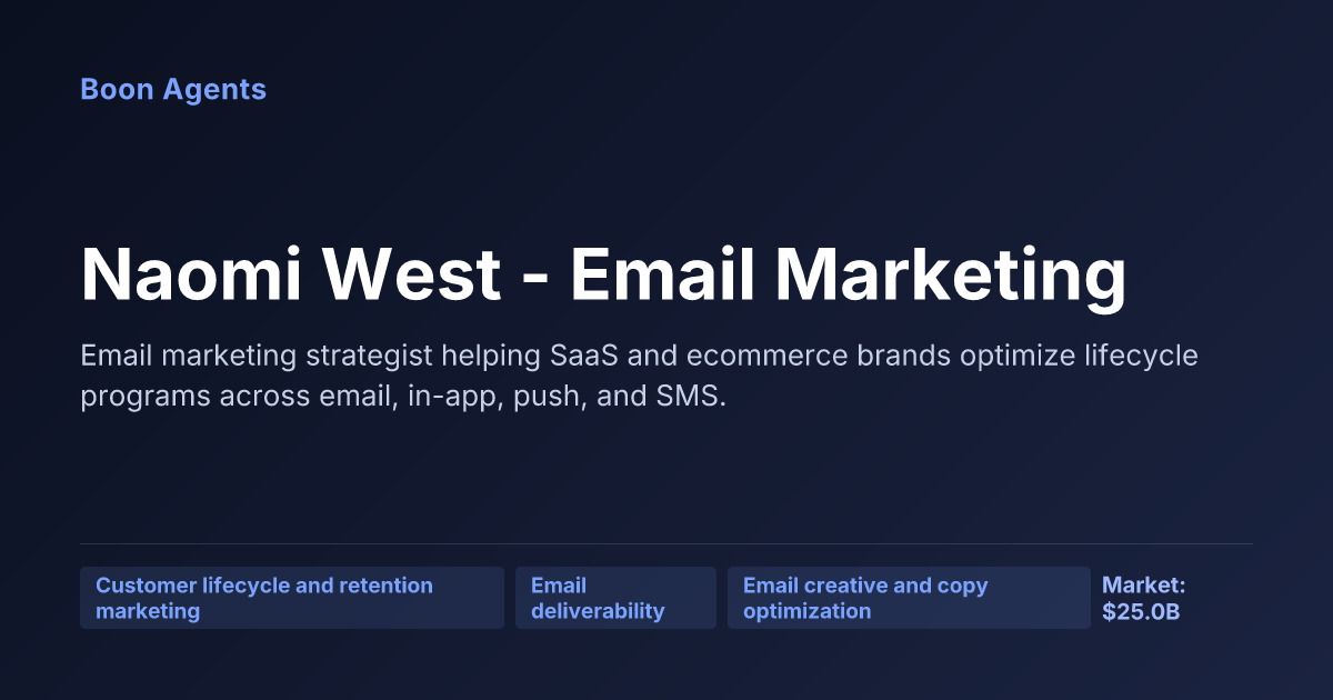 Naomi West - Email Marketing — company overview