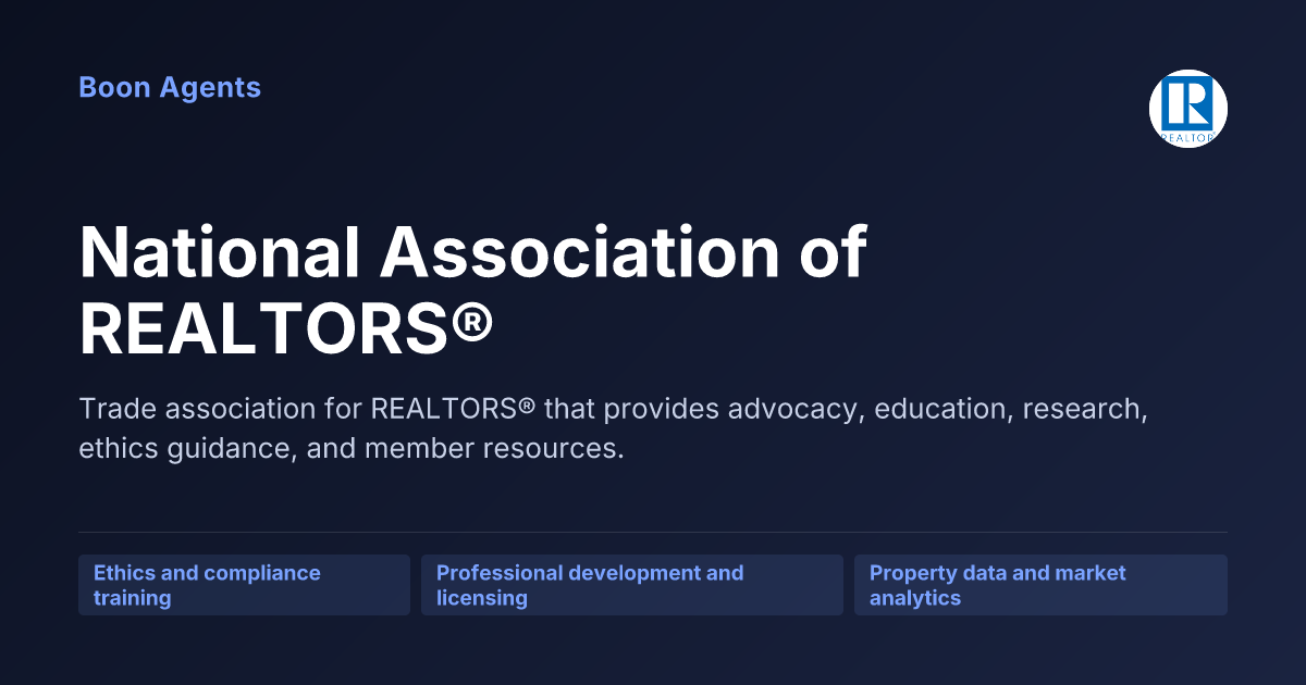 National Association of REALTORS® — company overview