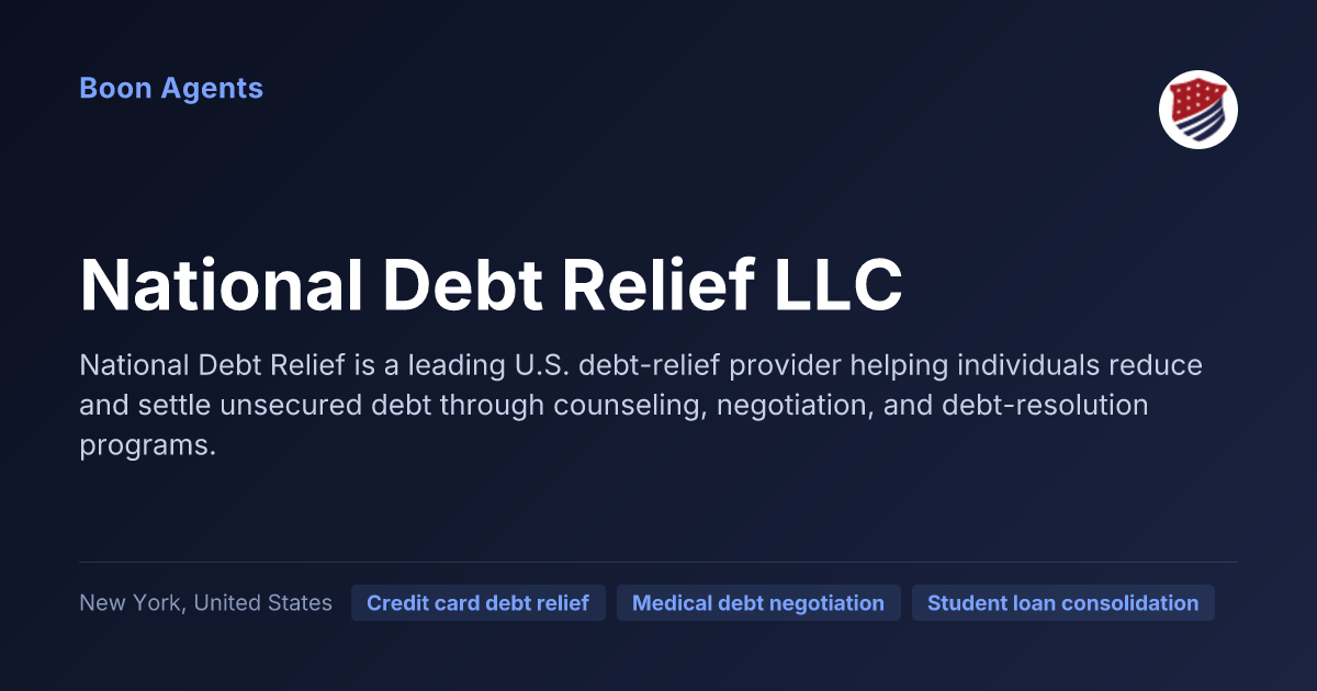 National Debt Relief LLC — company overview