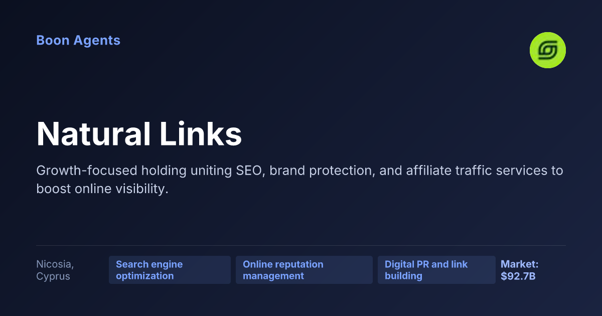 Natural Links — company overview