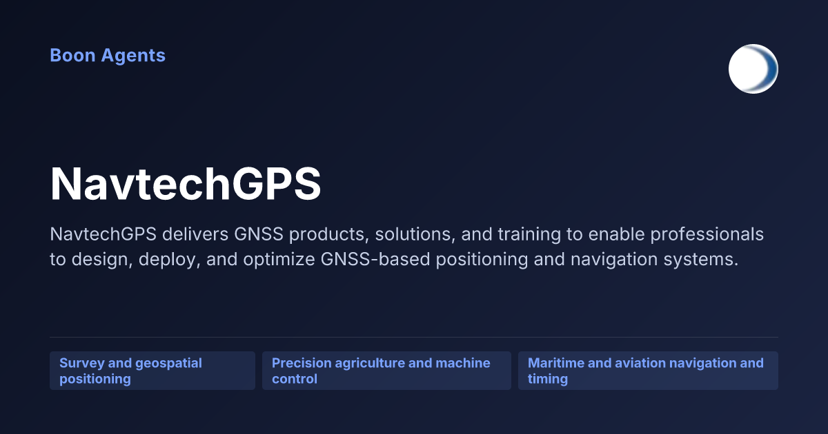 NavtechGPS — company overview