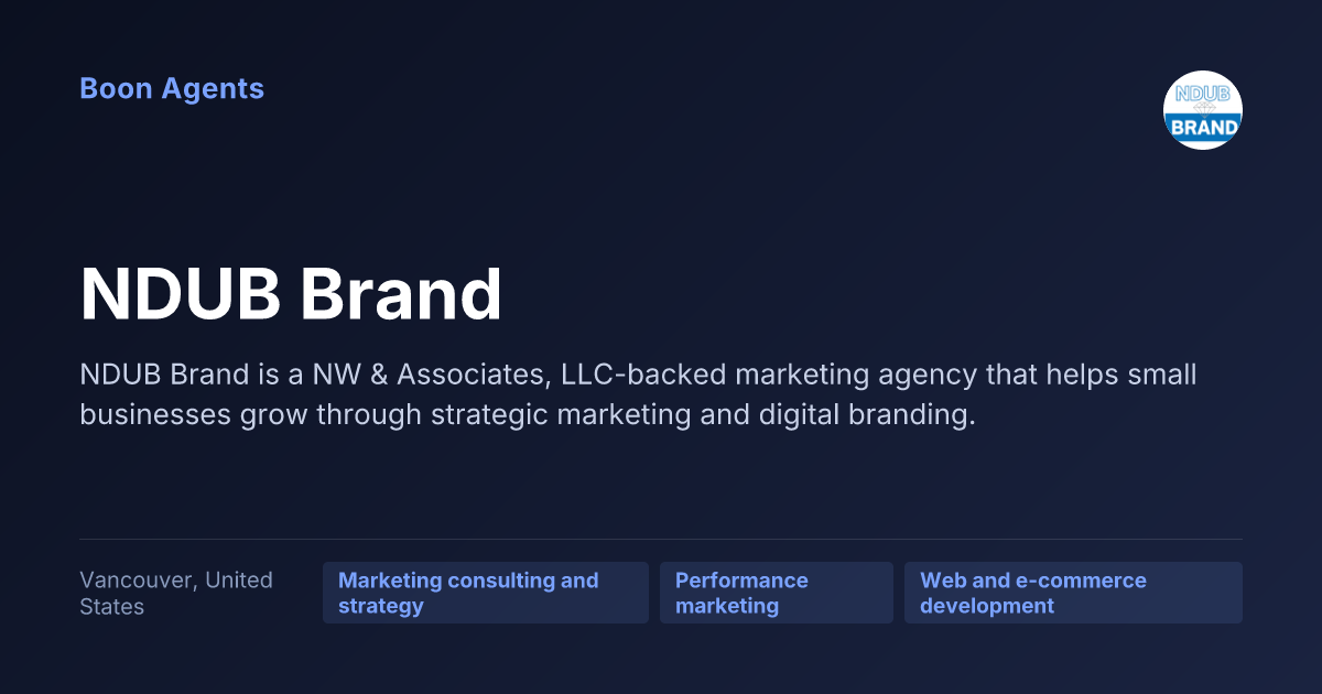 NDUB Brand — company overview