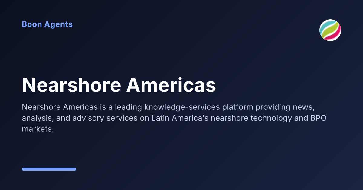 Nearshore Americas — company overview
