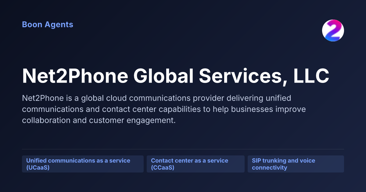 Net2Phone Global Services, LLC — company overview