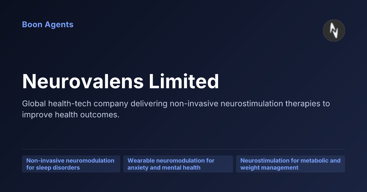 Neurovalens Limited — company overview