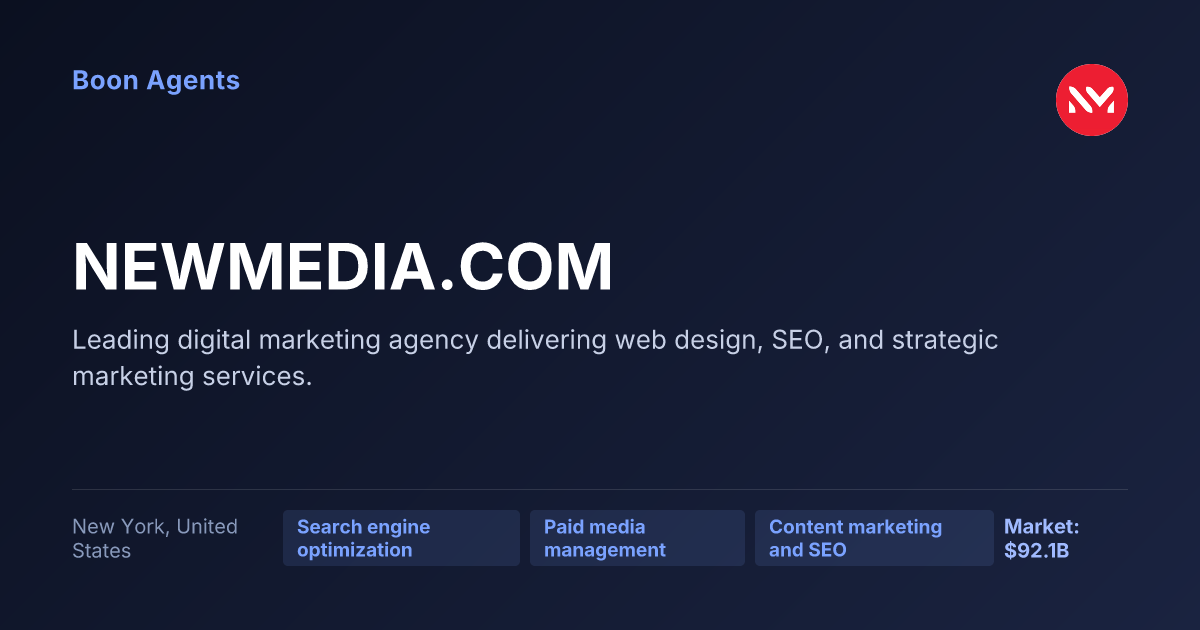 NEWMEDIA.COM — company overview