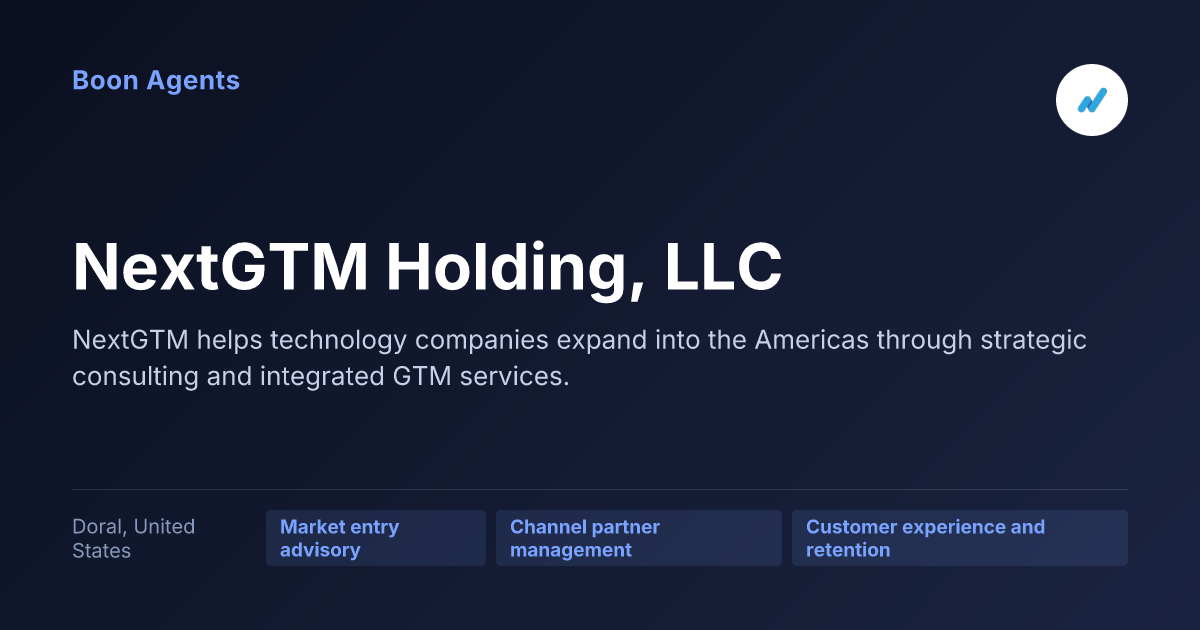 NextGTM Holding, LLC — company overview