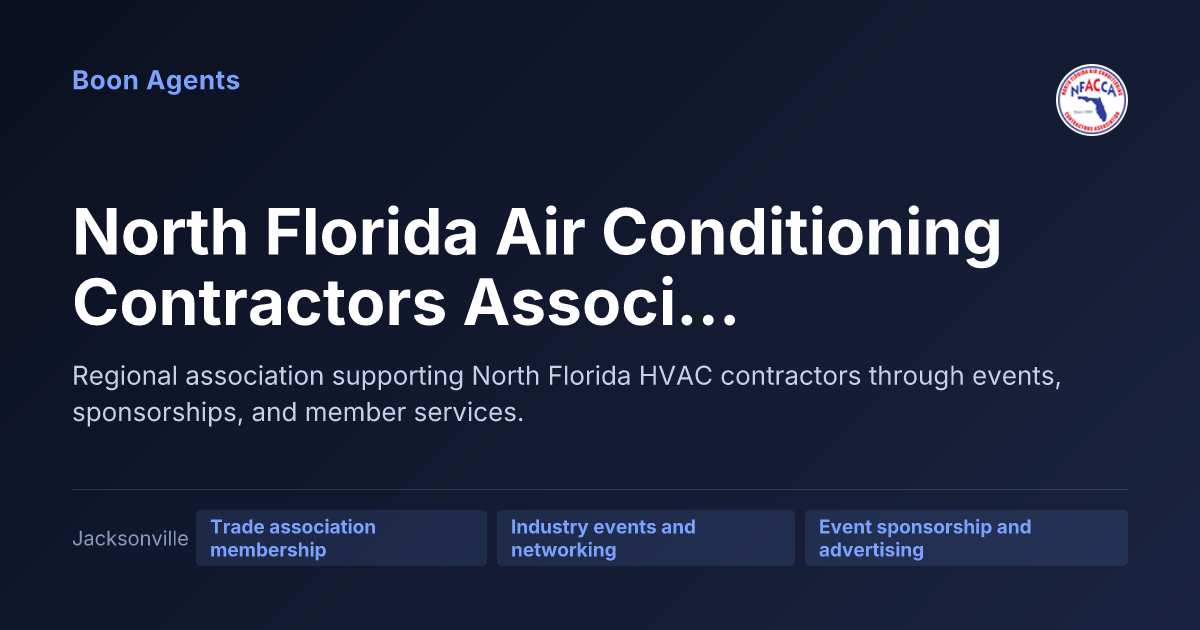 North Florida Air Conditioning Contractors Association — company overview