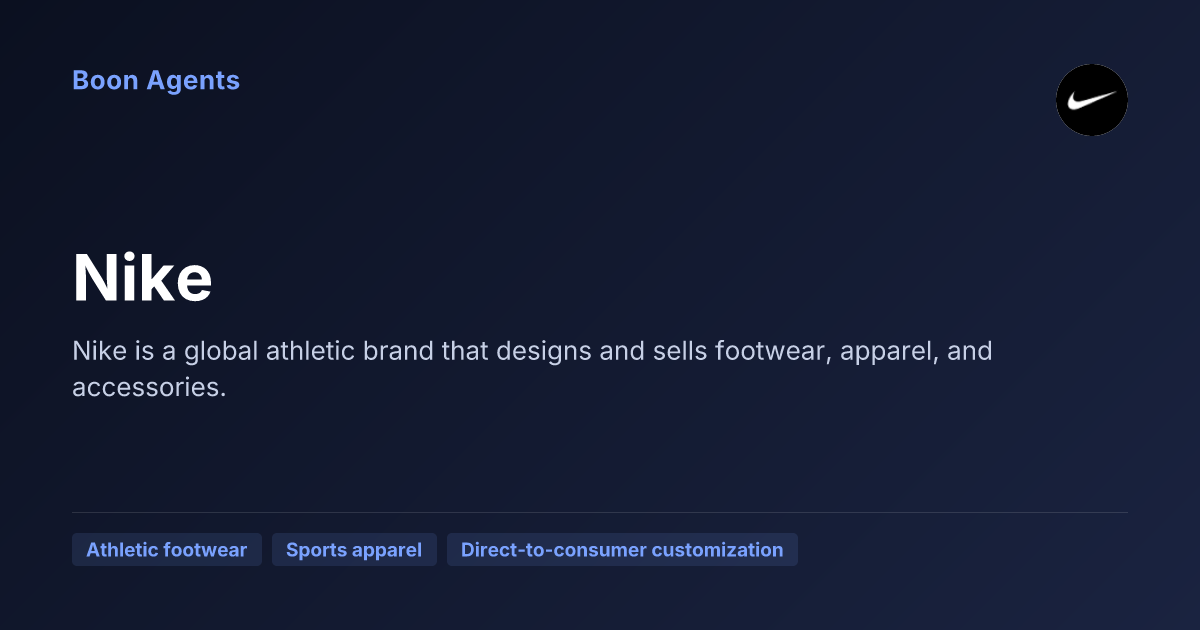 Nike — company overview