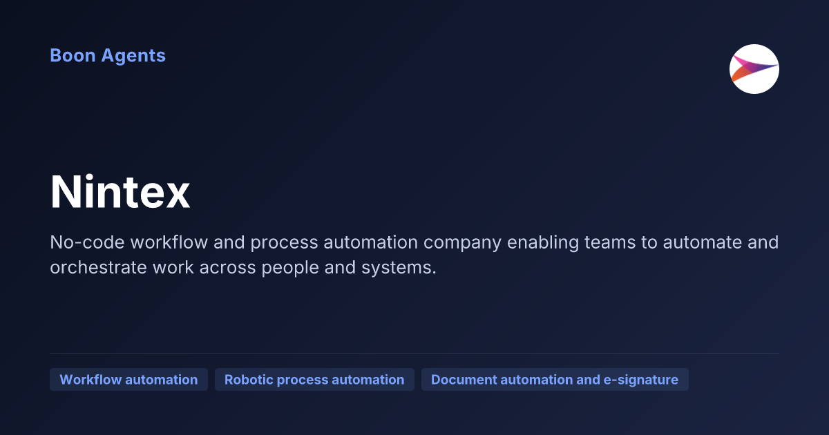 Nintex — company overview