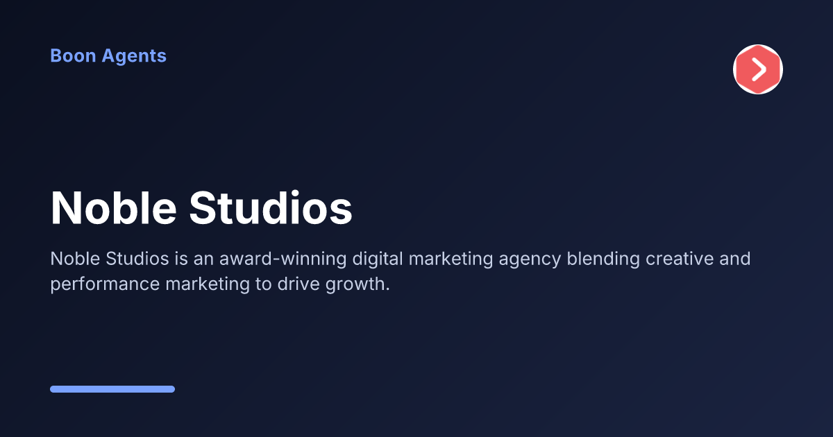 Noble Studios — company overview