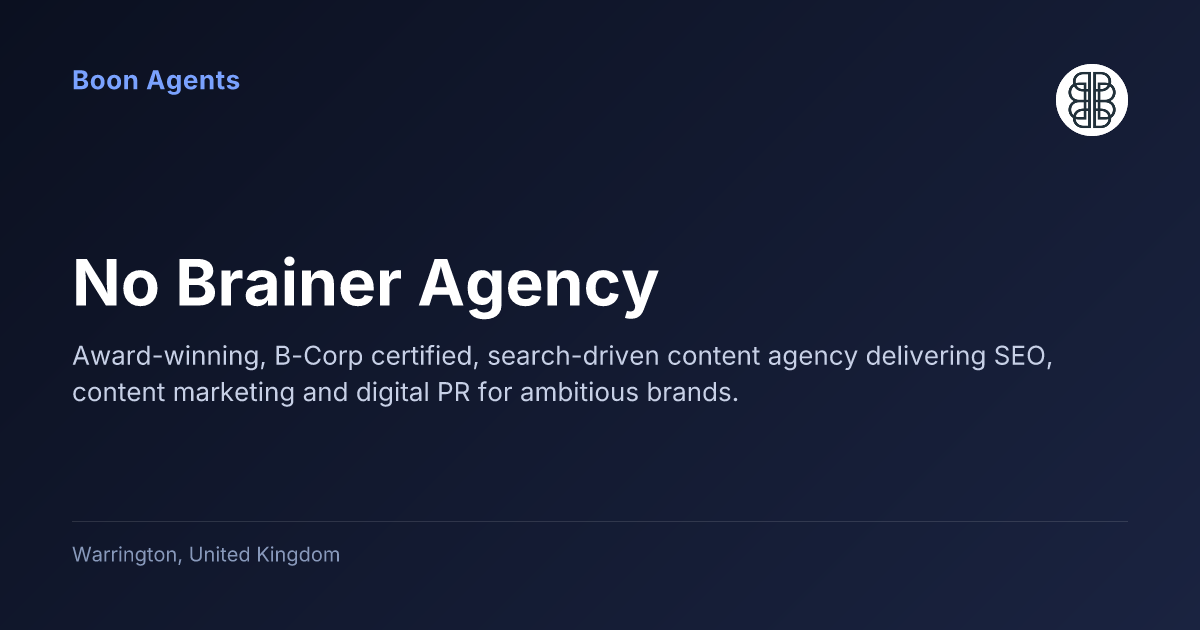 No Brainer Agency — company overview
