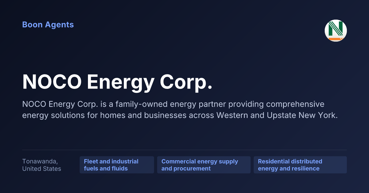 NOCO Energy Corp. — company overview