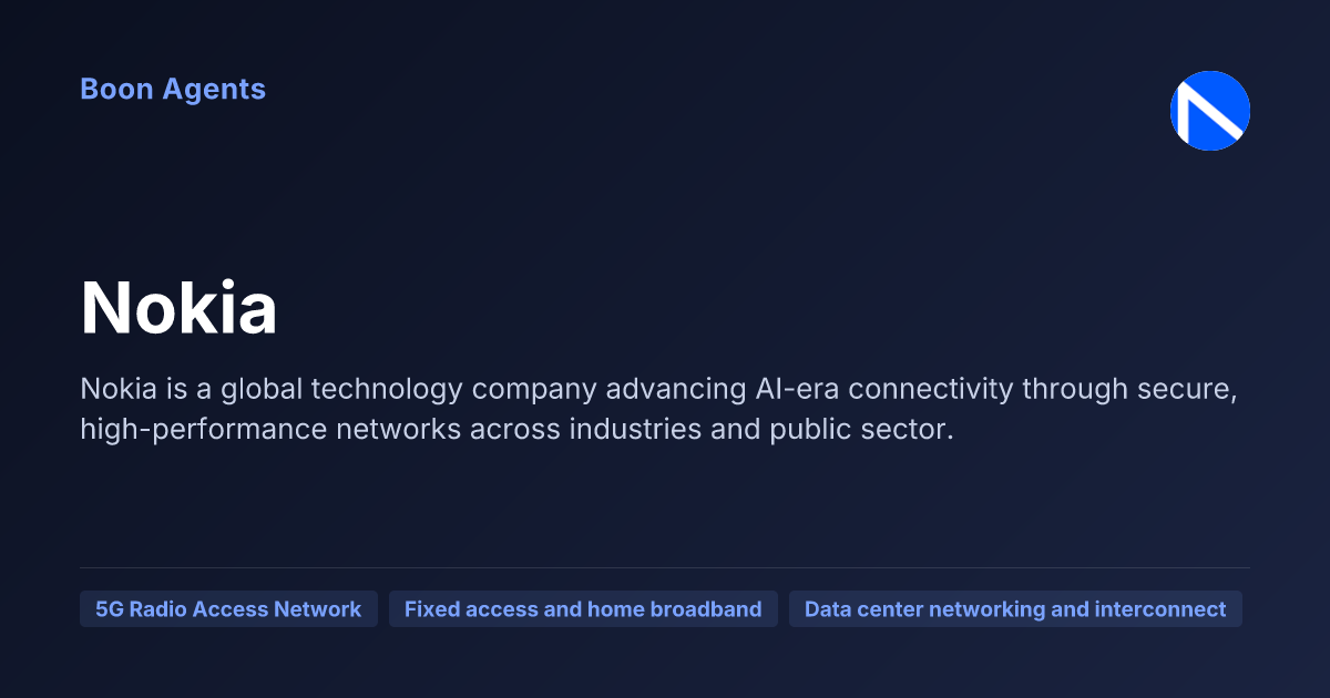 Nokia — company overview