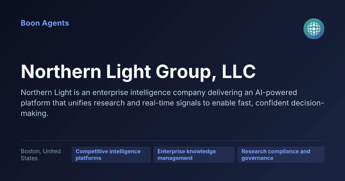 Northern Light Group, LLC — company overview