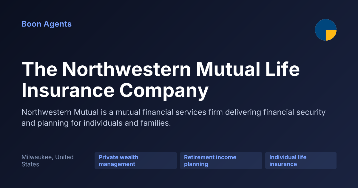The Northwestern Mutual Life Insurance Company — company overview