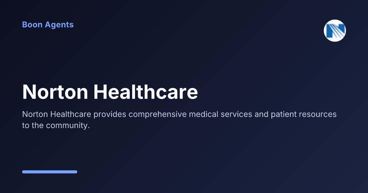 Norton Healthcare — company overview