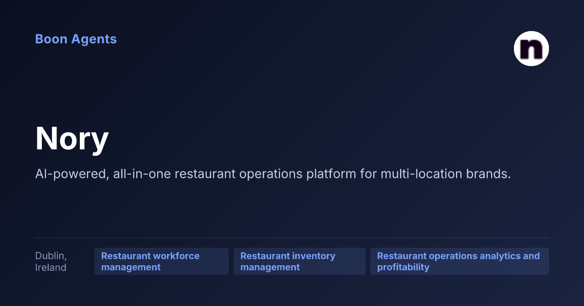Nory — company overview