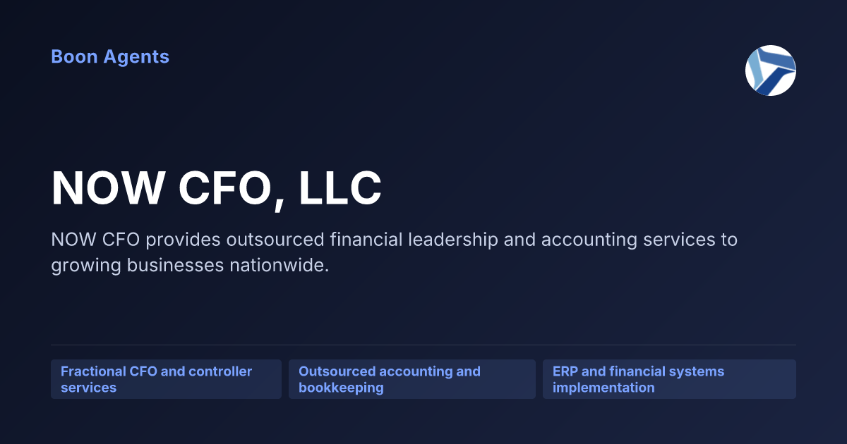 NOW CFO, LLC — company overview