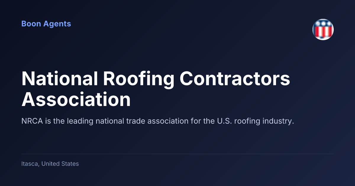 National Roofing Contractors Association — company overview