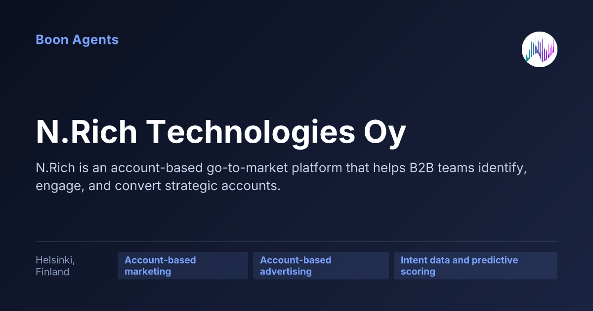 N.Rich Technologies Oy — company overview