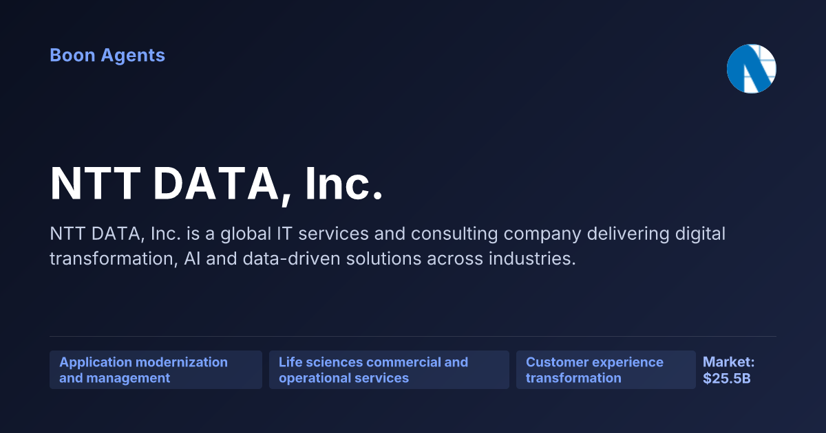 NTT DATA, Inc. — company overview