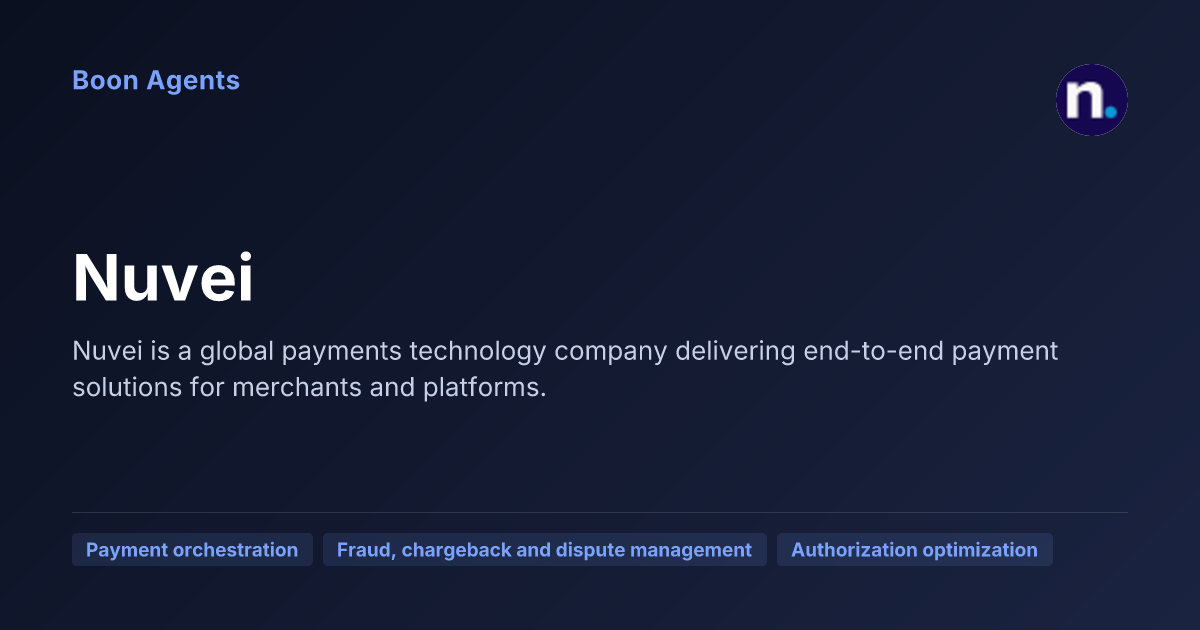 Nuvei — company overview