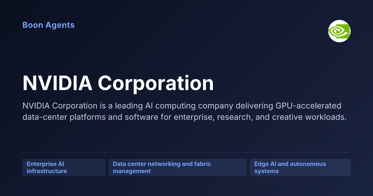 NVIDIA Corporation — company overview