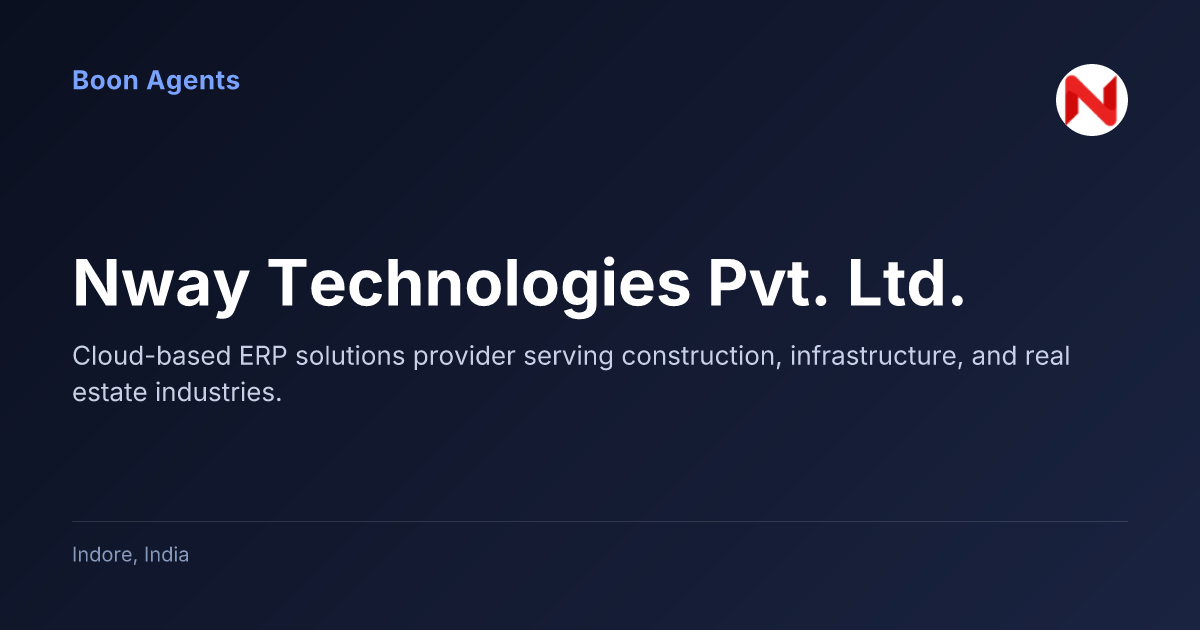 Nway Technologies Pvt. Ltd. — company overview