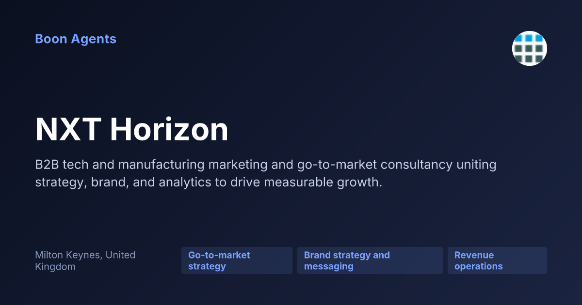 NXT Horizon — company overview
