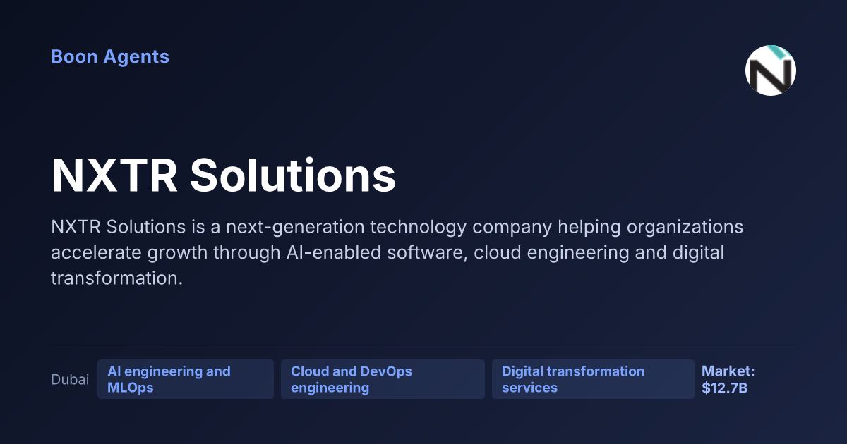 NXTR Solutions — company overview