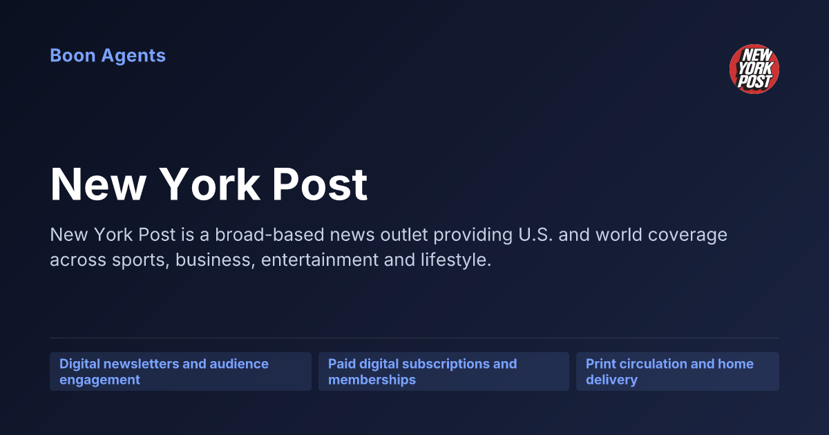 New York Post — company overview
