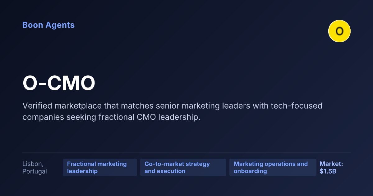 O-CMO — company overview