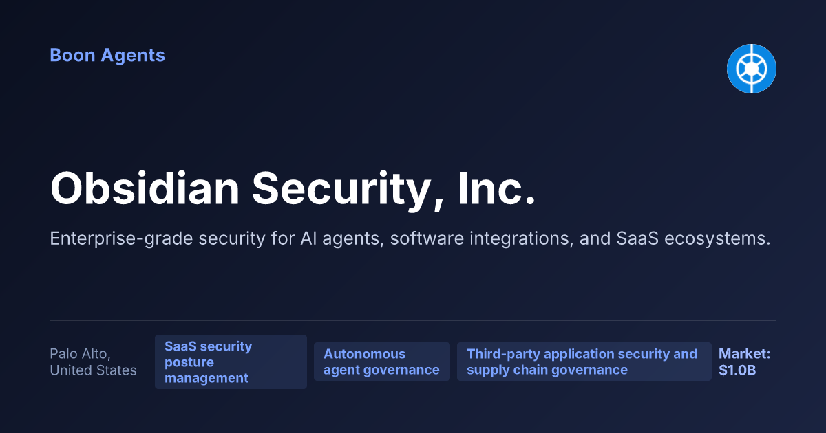 Obsidian Security, Inc. — company overview