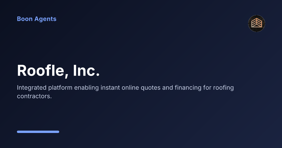 Roofle, Inc. — company overview