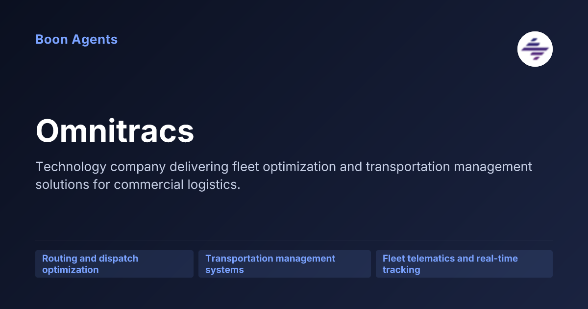 Omnitracs — company overview