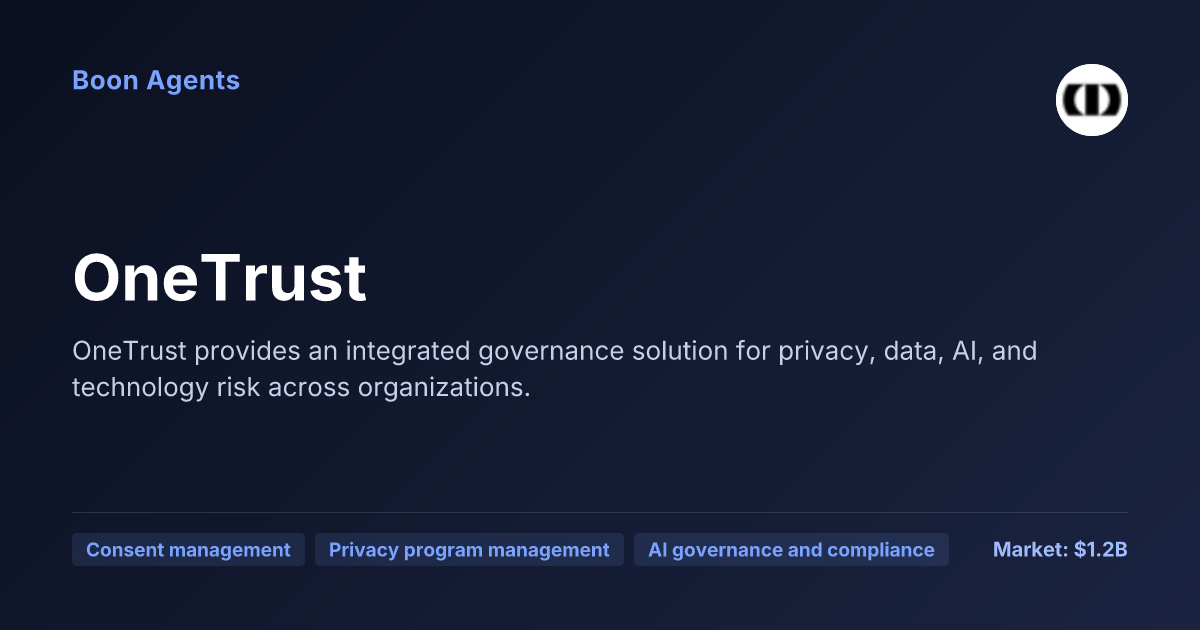 OneTrust — company overview
