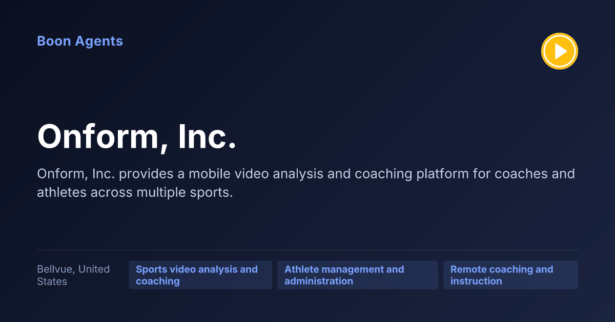 Onform, Inc. — company overview