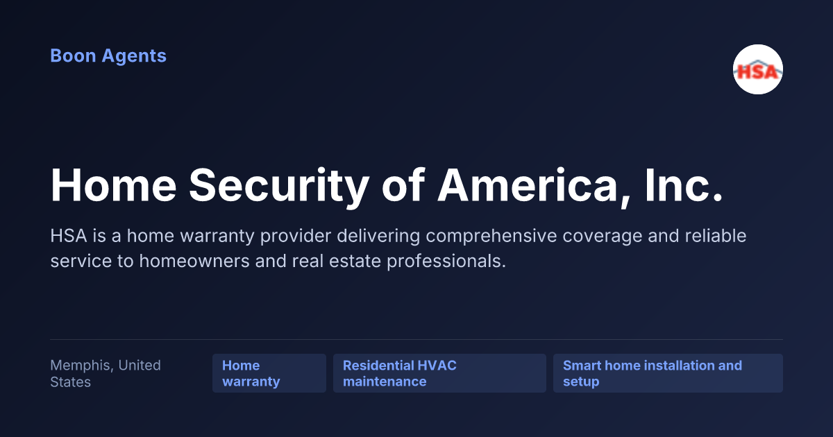 Home Security of America, Inc. — company overview