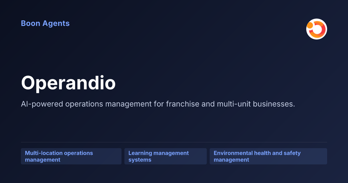 Operandio — company overview
