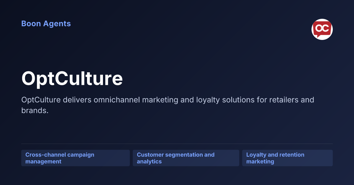 OptCulture — company overview